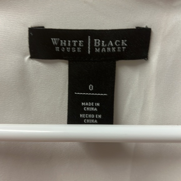 WHBM Ivory tunic blouse - Picture 3 of 4